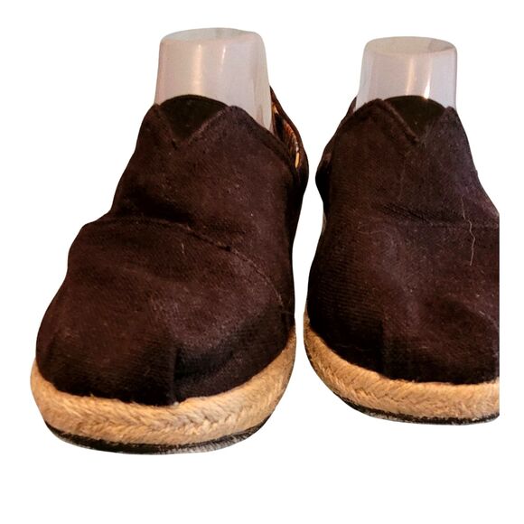 Skechers BOBS Women’s Urban Highlites Black Canvas Slip-On Platform – Size 8.5 - Picture 2 of 8